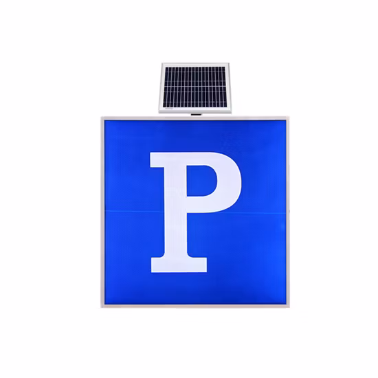 太陽光発電交通道路警告標識カスタマイズされたサイズアルミ合金正方形 LED 点滅交通歩行者方向標識高反射フィルム