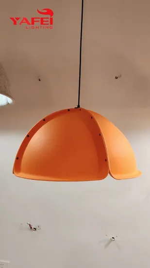 ヨーロッパアメリカ市場のベストセラースカンジナビアのシンプルなデザイン屋内成形ペットフェルトオフィス装飾シャンデリア高級吊り天井ライト照明